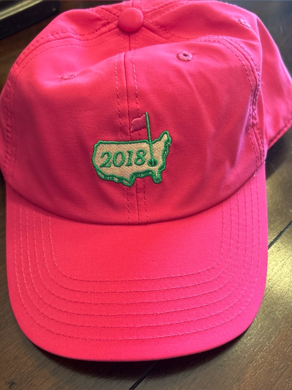 NWT 2018 Masters Golf Tournament Augusta National  Pink Women’s Hat Cap